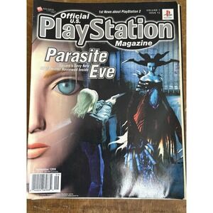 Official PlayStation Magazine September 1998 - Parasite Eve, NCAA Football '99